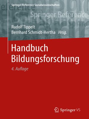cover image of Handbuch Bildungsforschung